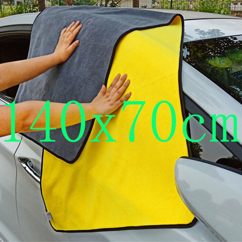 Microfiber Towel Detailing - พรีเมี่ยมรายละเอียดรถยนต์ผ้าขนหนูไมโครไฟเบอร์สําหรับทําความสะอาดรถยนต์เครื่องมือแห้งผ้าเช็ดตัวล้างรถ Thicken รถผ้าทําความสะอาด Rag